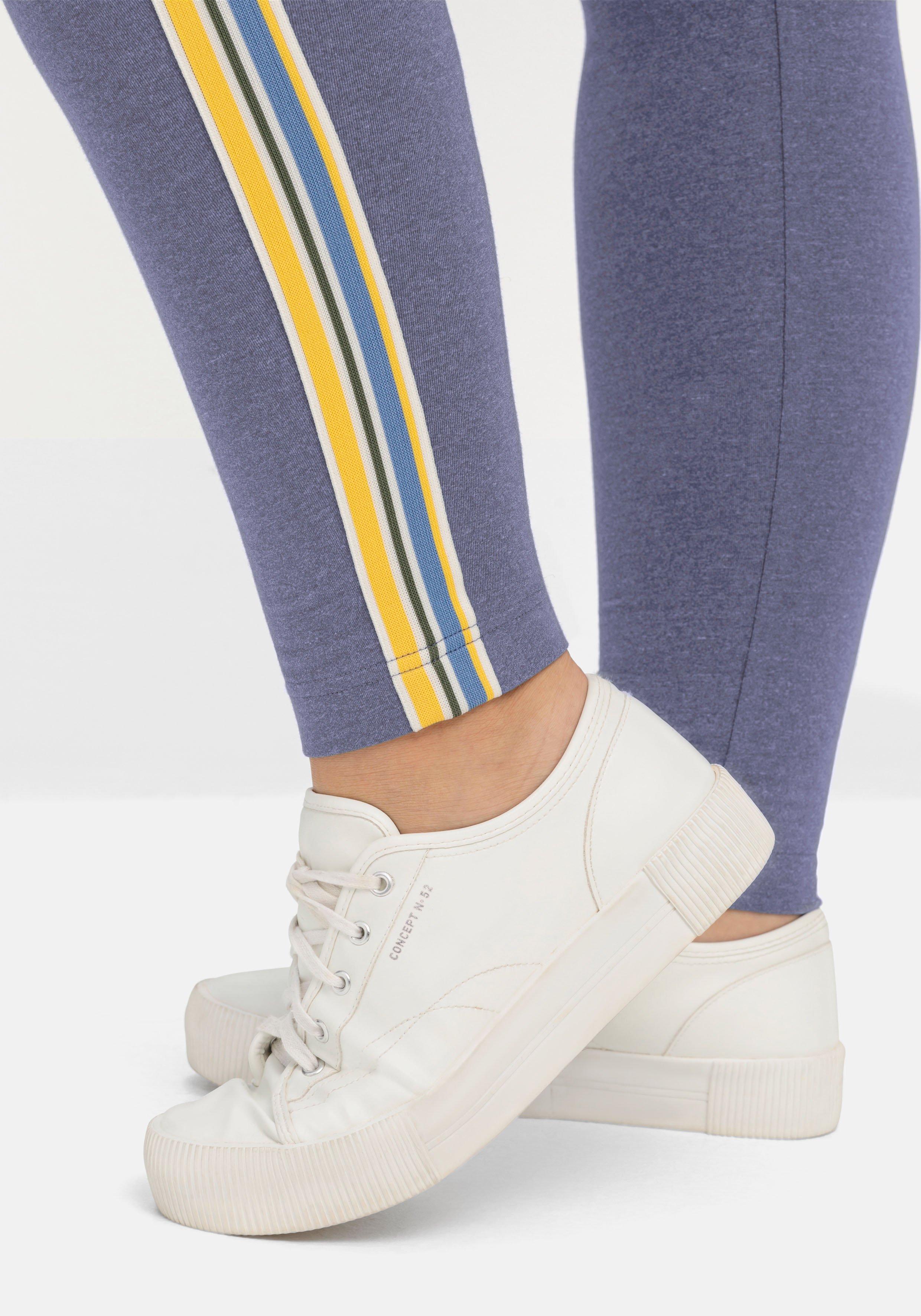 Leggings mit seitlichem Galonstreifen
