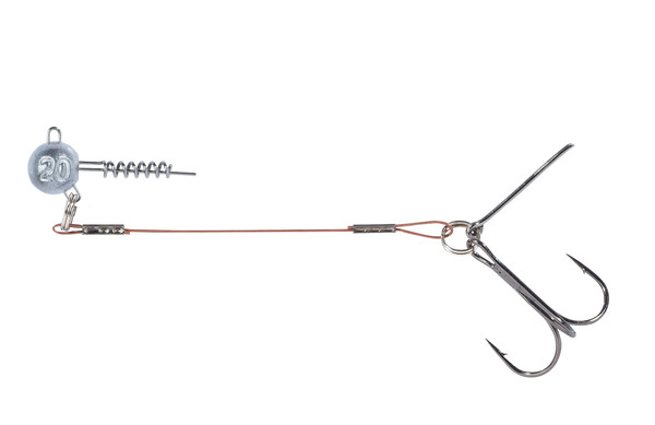 Balzer Pike Rig   Screw Jighead 6,5cm