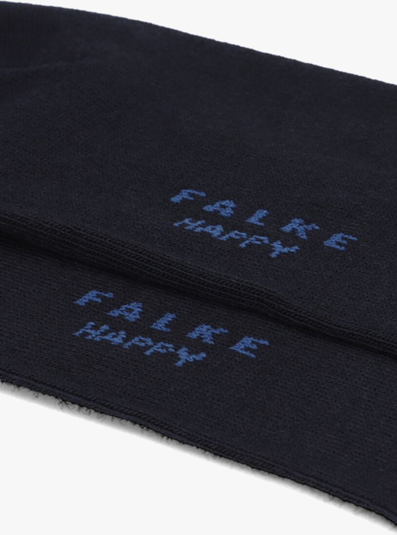blauwe falke sokken happy 2p