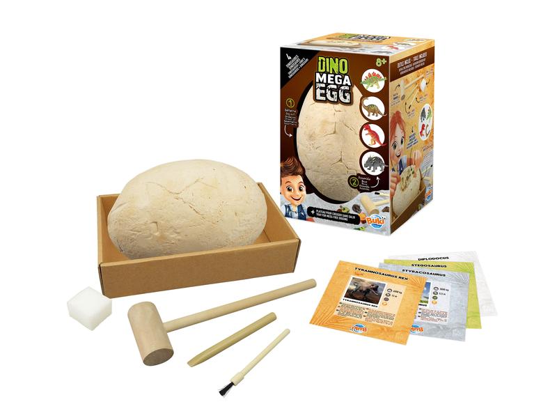 Buki Experimentierkasten Dino Mega Egg Schlüpfende Dinosaurier