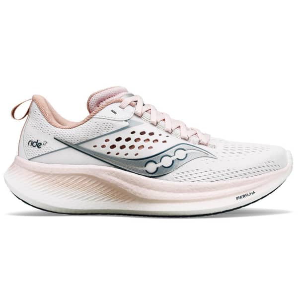 Chaussure running SAUCONY RIDE 17 W WHITE/LOTUS