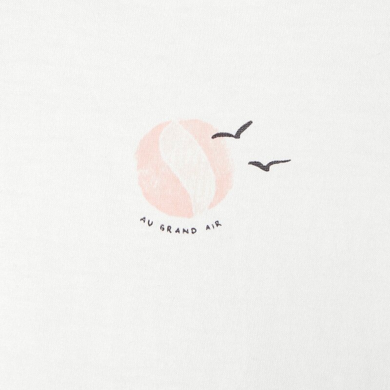 T-shirt manches courtes en coton bio rose mixte Absorba Rose