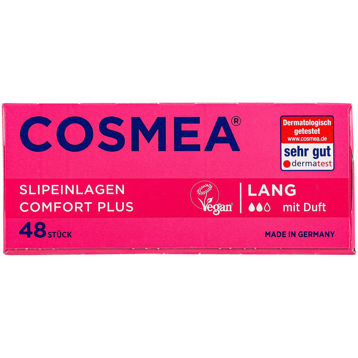 COSMEA Slipeinlagen Lang mit Duft 48 Stück