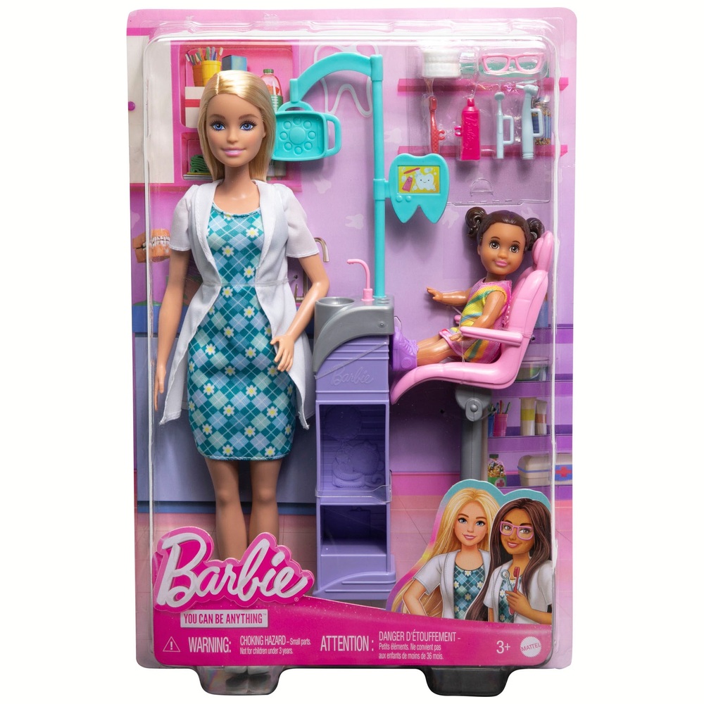 Barbie Zahnarztpuppen-Spielset