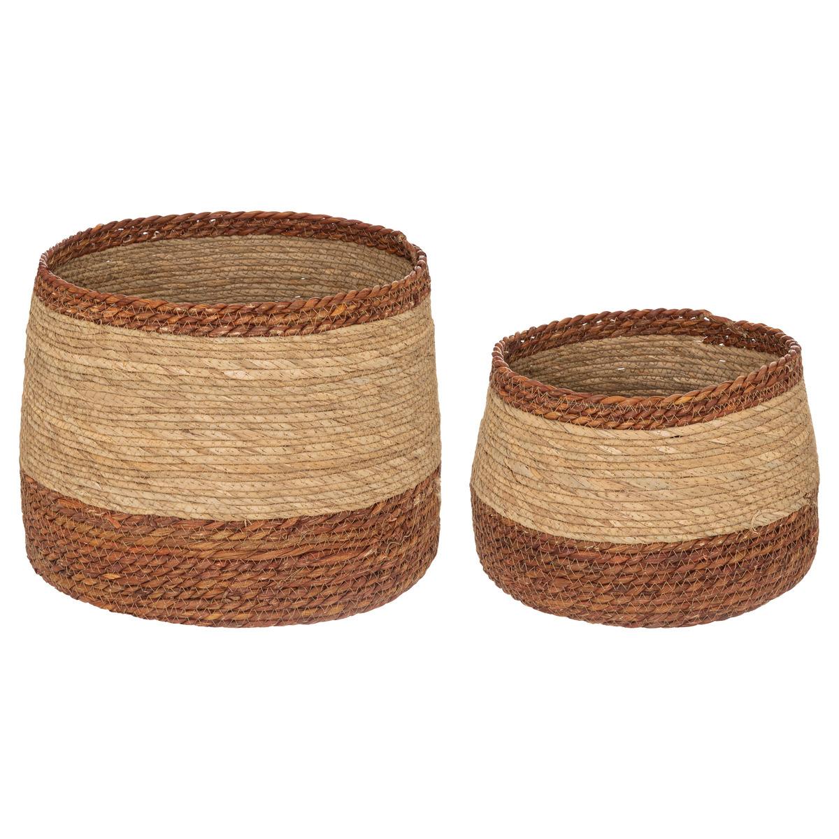 PANIER NATUREL ROND LENA TAILLE S