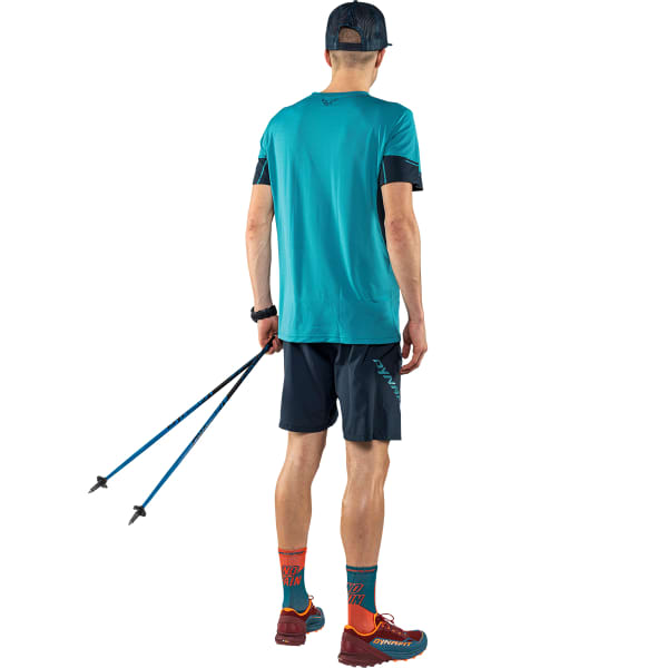 T-shirt trail DYNAFIT VERTICAL 2 M S/S TEE STORM BLUE