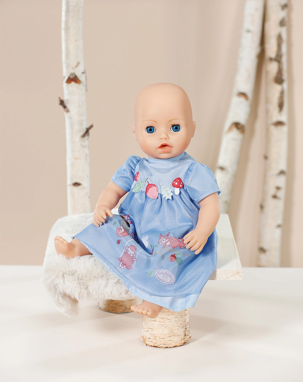 Baby Annabell® Puppenkleid EICHHÖRNCHEN (43cm) in blau