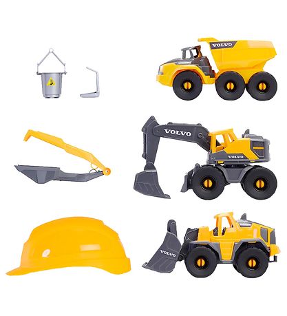 Dickie Toys Kran m. Volvo Bygges?t - 100 cm