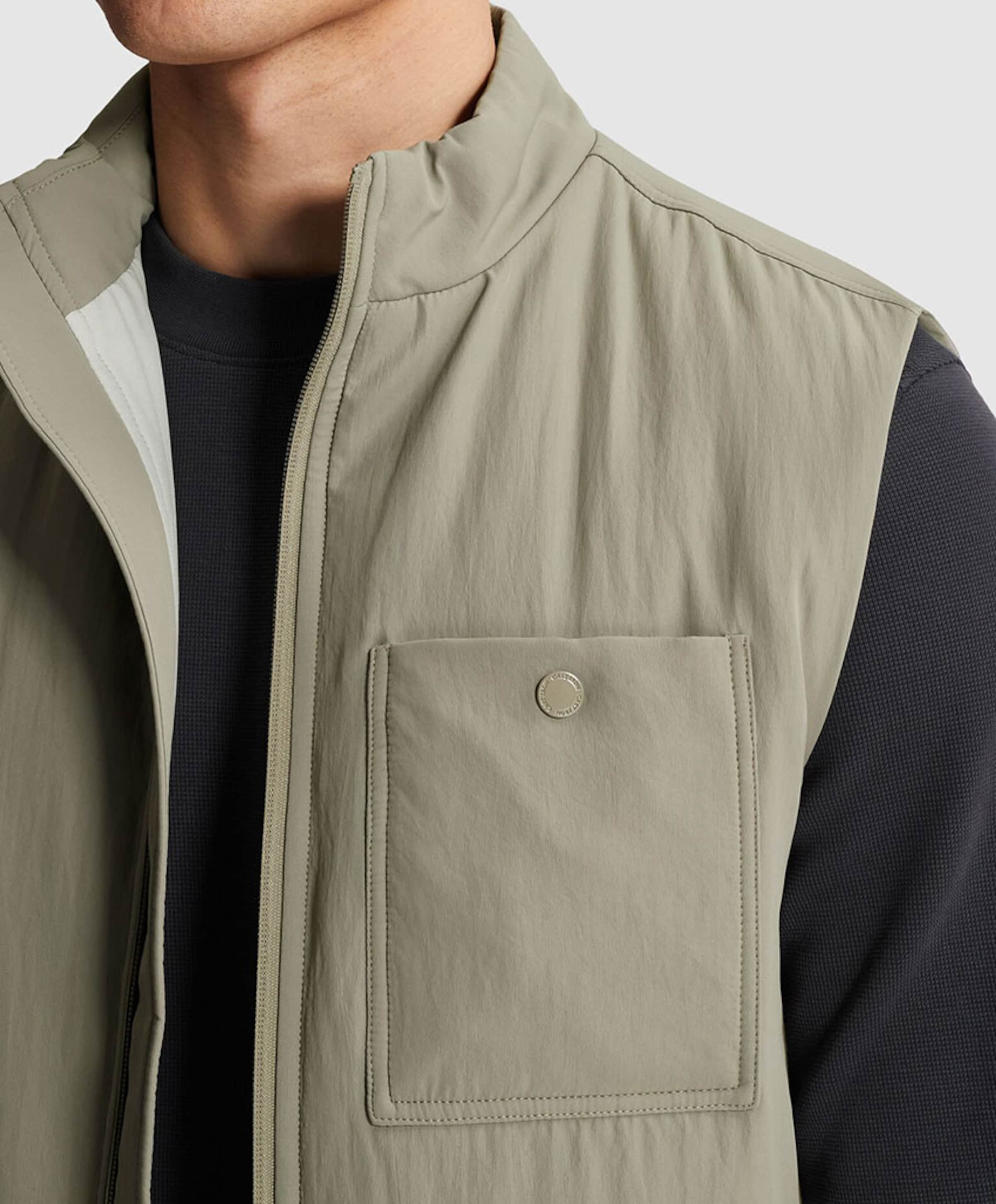 Cast Iron Heren bodywarmer groen