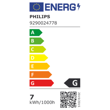 Philips HUE 7 watt G93 E27-fitting