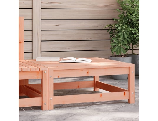 VIDAXL - Pouf Repose-pied de jardin 70x70x30 cm massif de douglas
