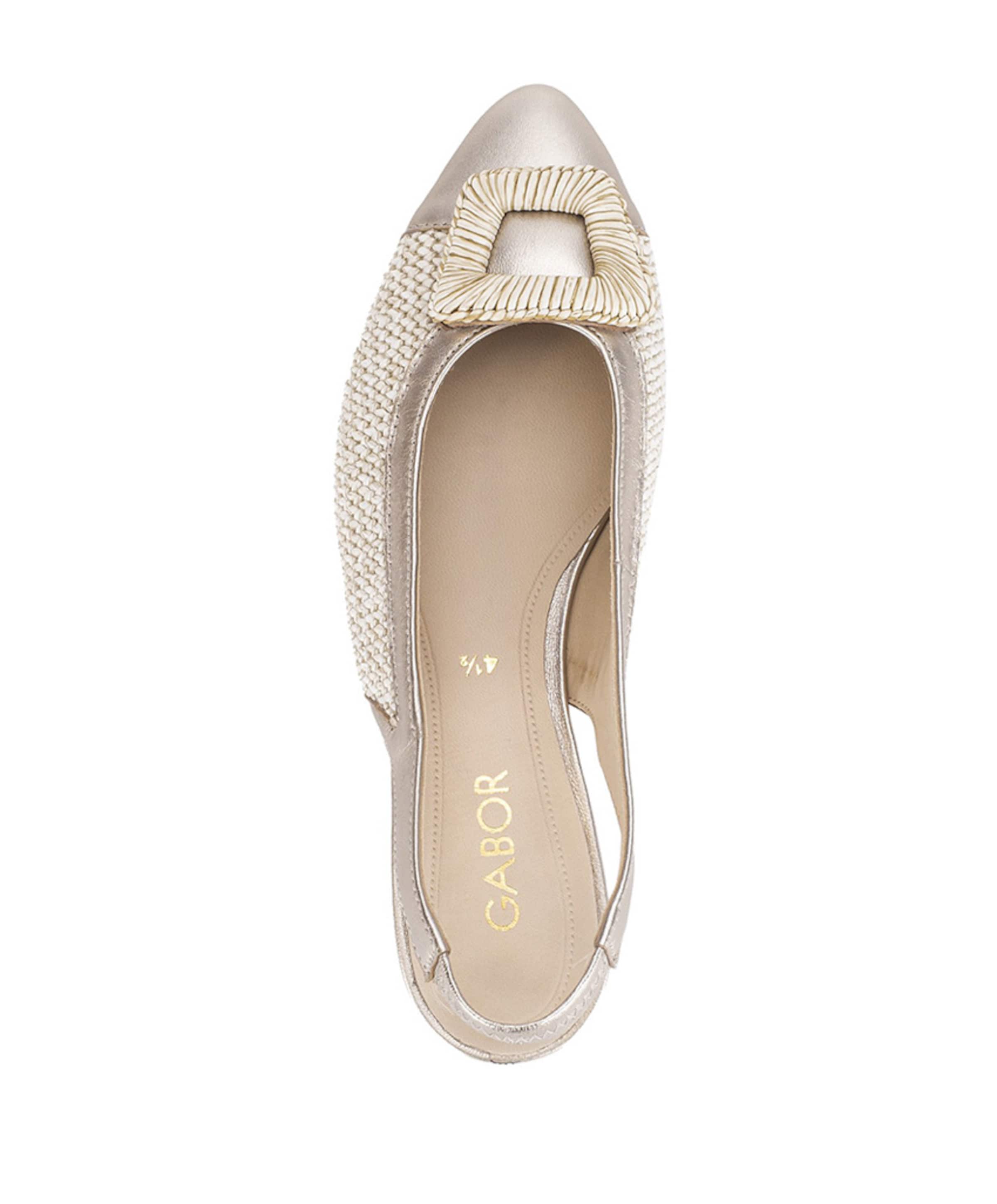 Gabor dames slingbacks goud