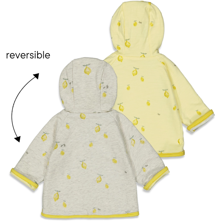Feetje Wendejacke Lemons Grau Melange