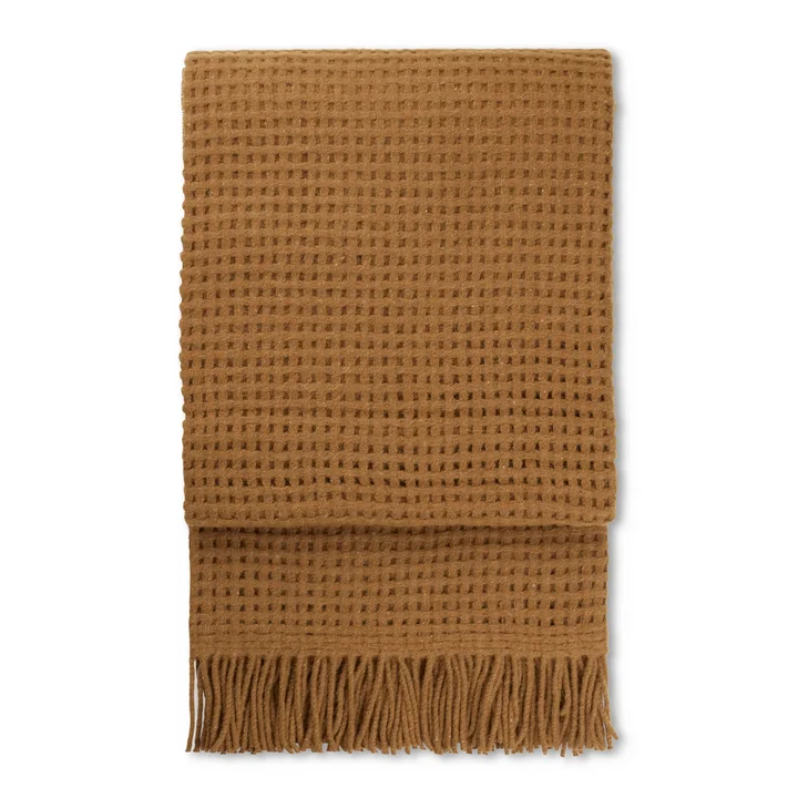 Elvang - Basket Decke, 130 x 200 cm, camel