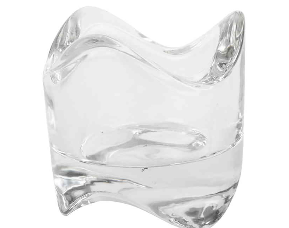 CASTIÇAL EM VIDRO ACTUEL DIAM 6 X ALT6CM 600080595