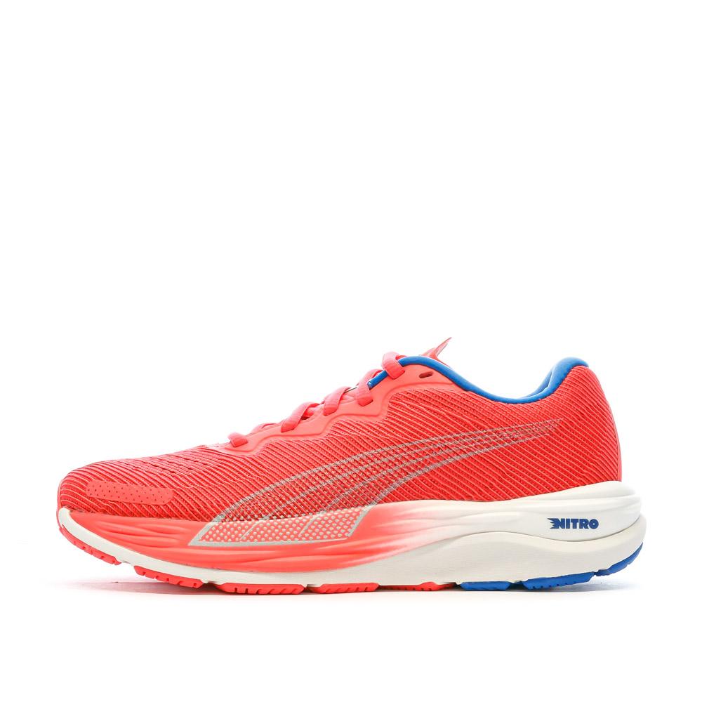 Puma Chaussures de Running Rouge Femme Puma Velocity Nitro 2