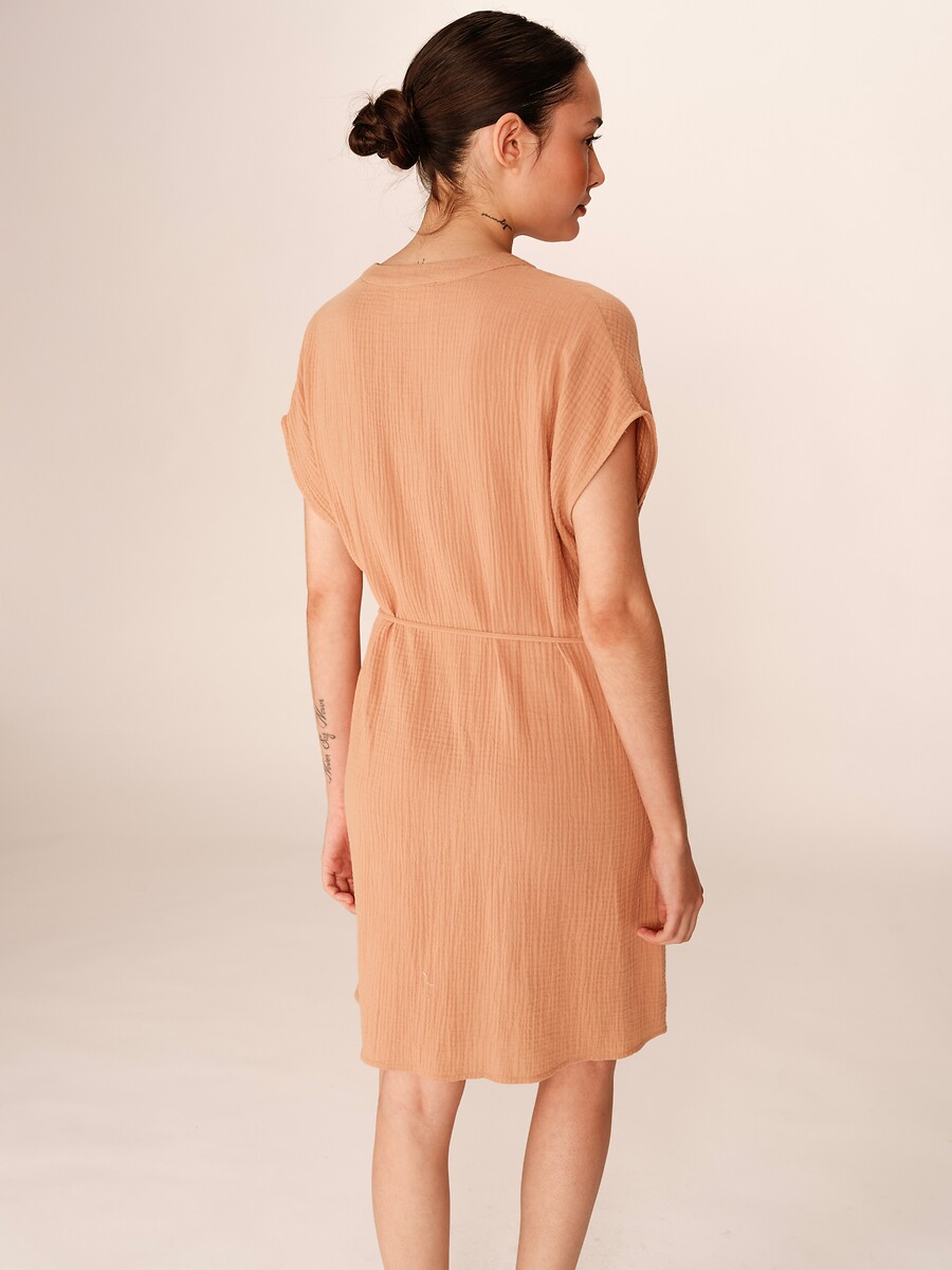 GRACE & MILA<br>Corte jurk van tetrastof ROZANA