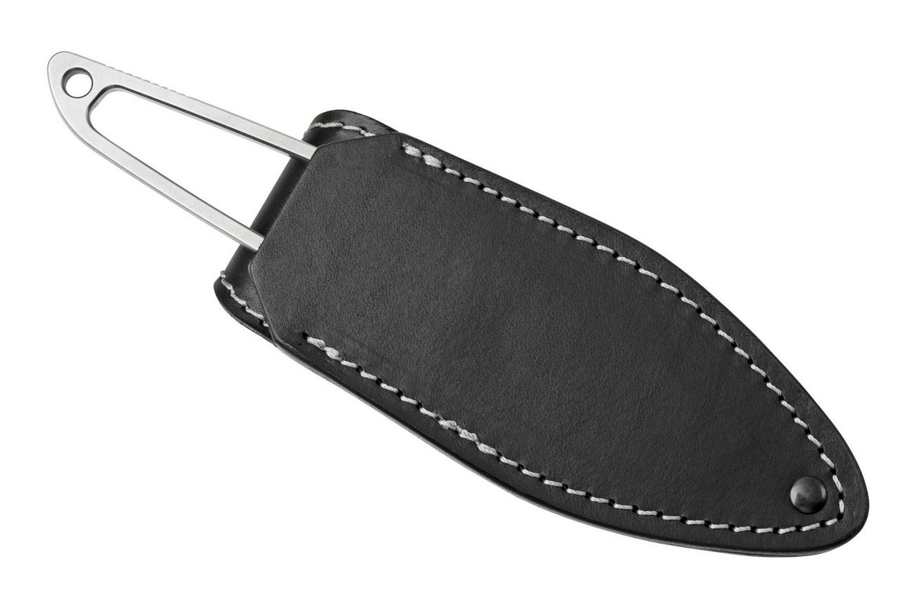 MKM Makro 1 Droppoint Stonewashed vaststaand mes, Jesper Voxnaes design