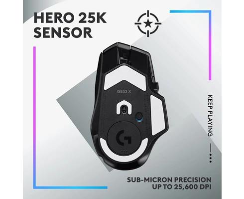 Logitech G502 X PLUS - BLACK