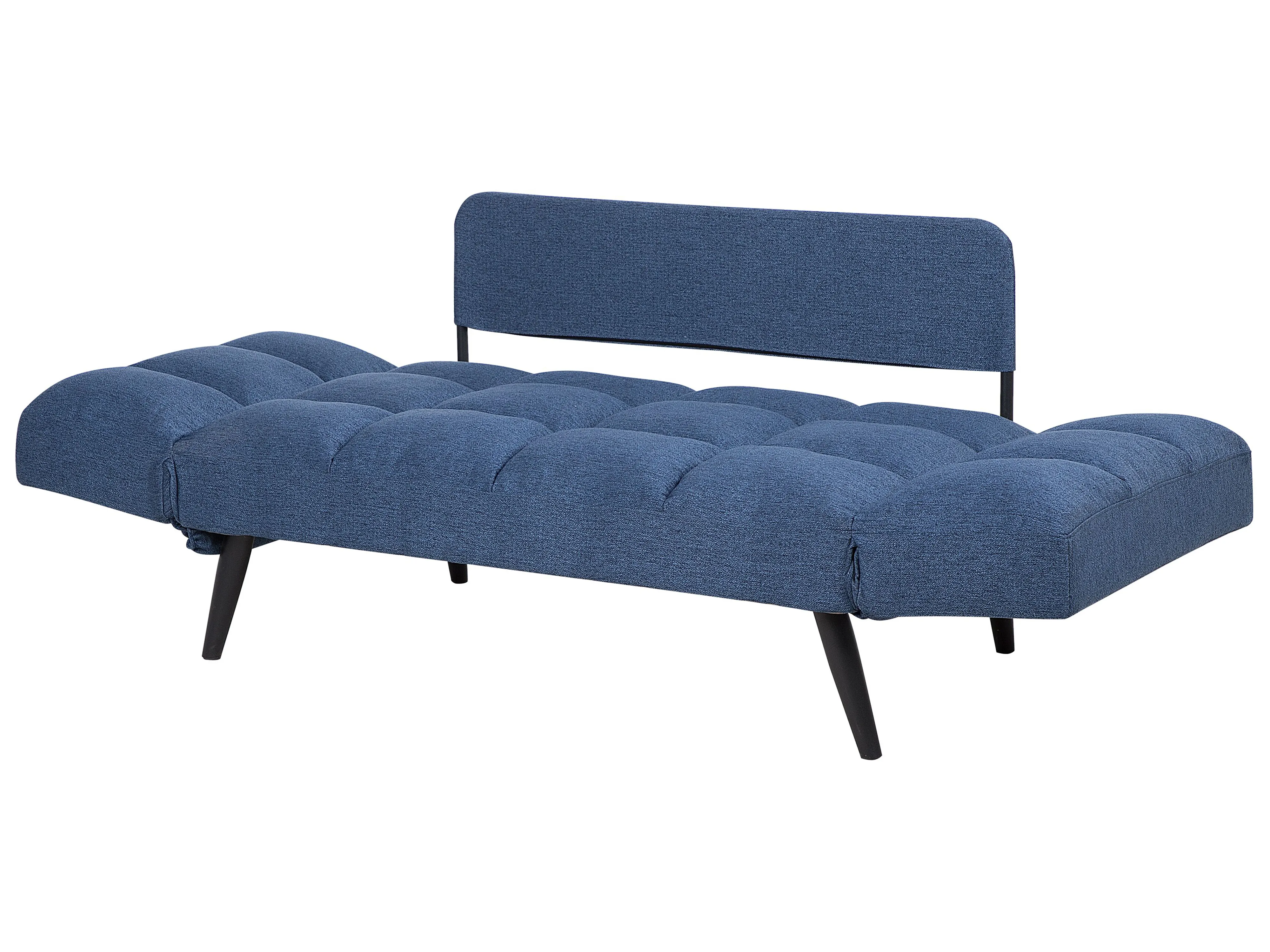 Slaapbank 2-zits BREKKE Stof Marineblauw