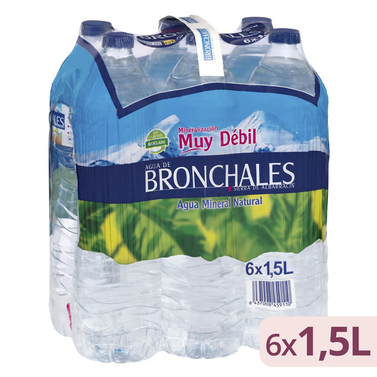 Eau minérale Bronchales Grande