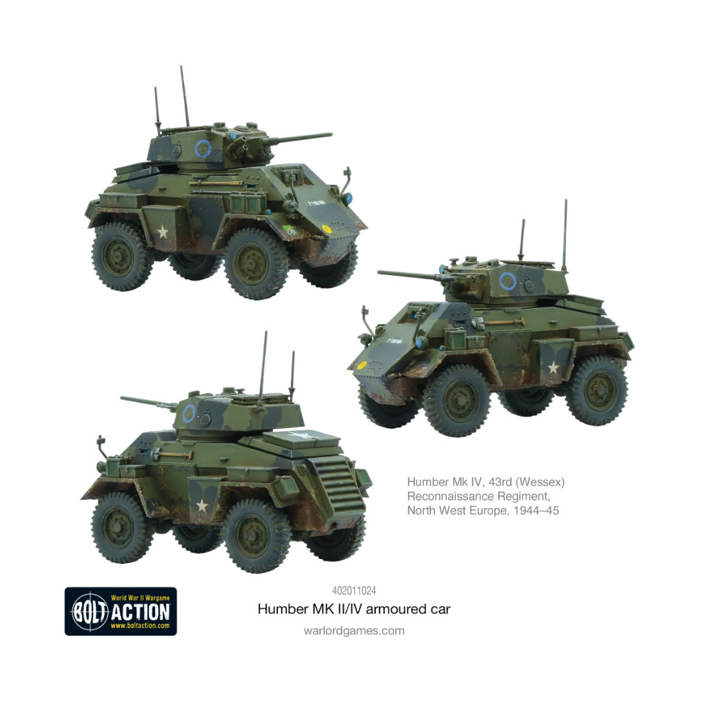 Bolt Action - British - Humber MK II/IV Armoured Car