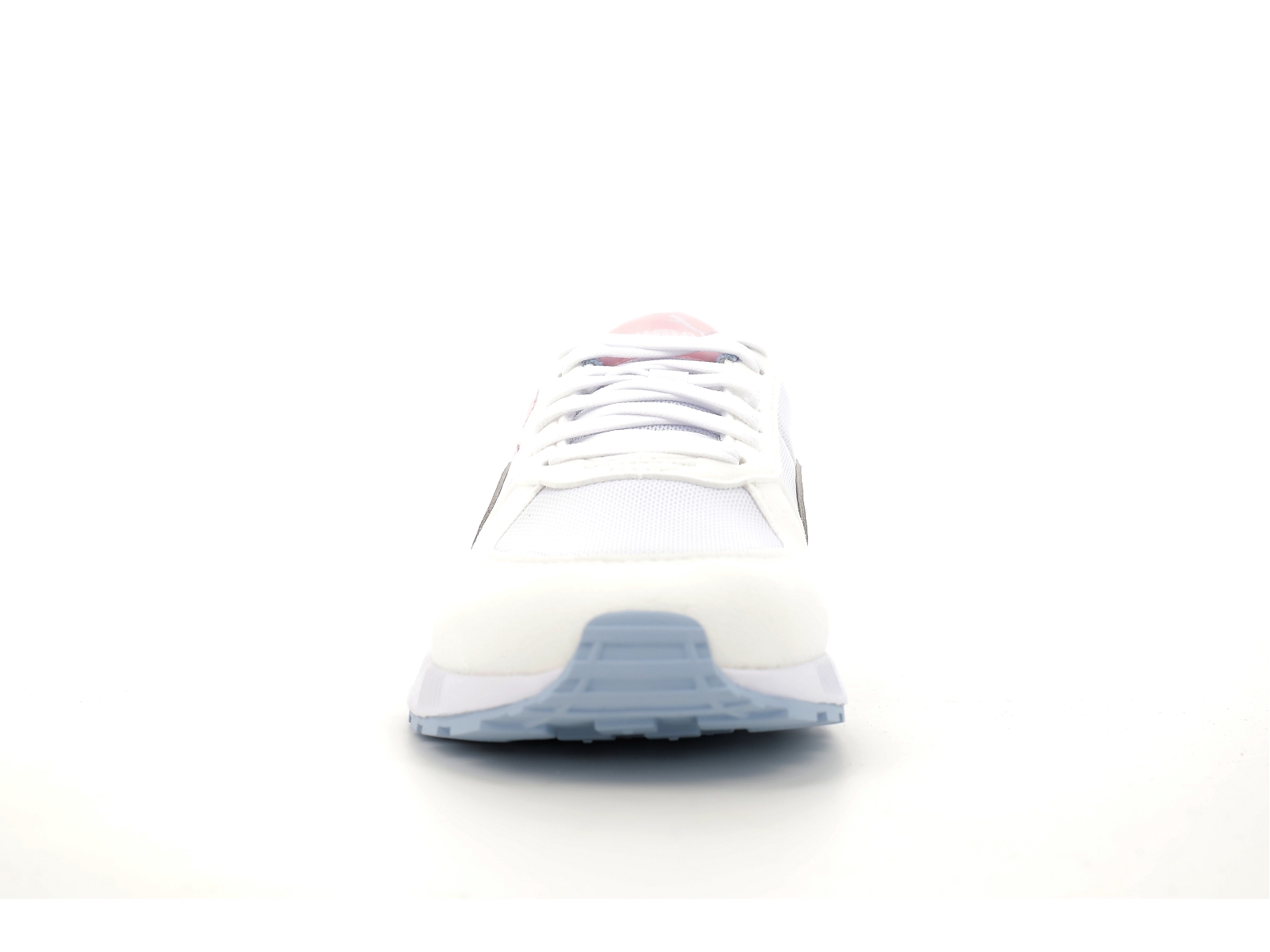 Puma-381987 Matières combinées Blanc-Gris