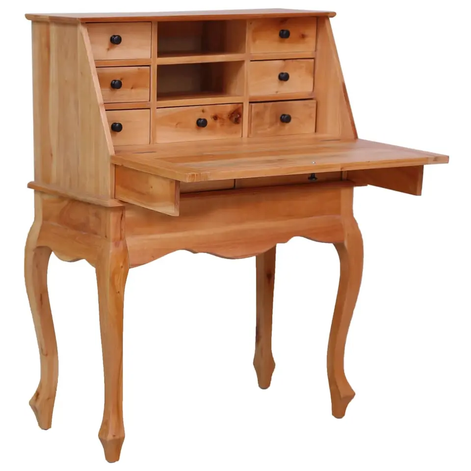 vidaXL - Secretaire - Bruin - Hout