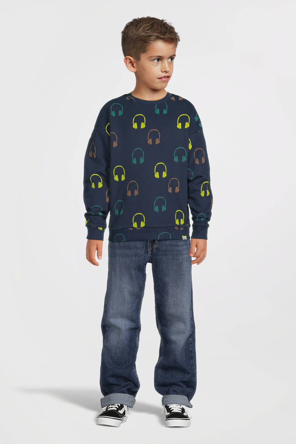 Stains&Stories sweater blauw