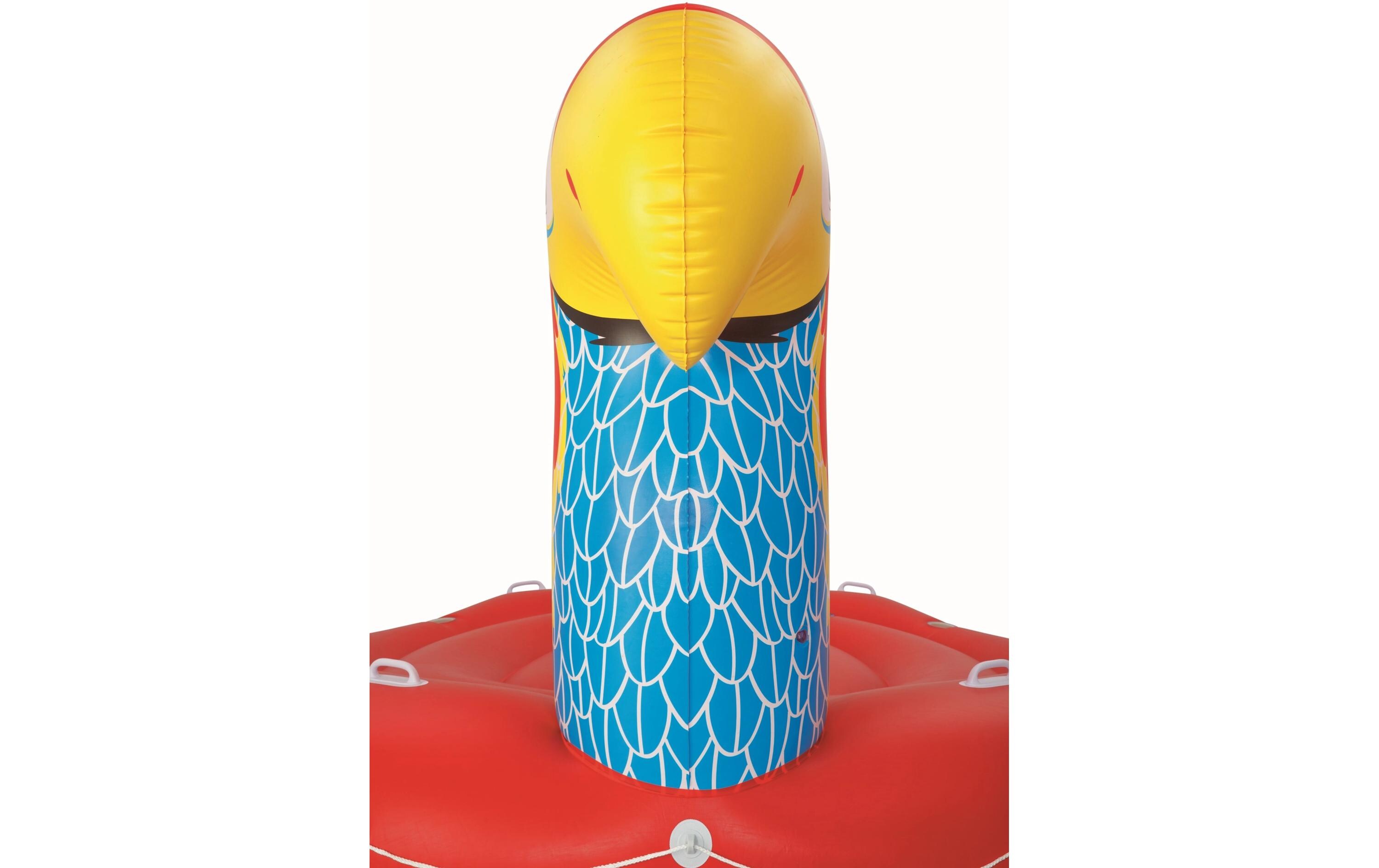 Schwimmtiere Giant Parrot 500 x 327 cm<br>Badeinsel für 6 Personen