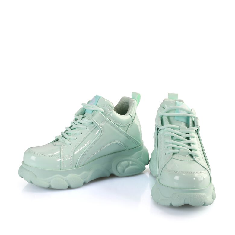 CLD Corin Baskets basses véganes, vert menthe