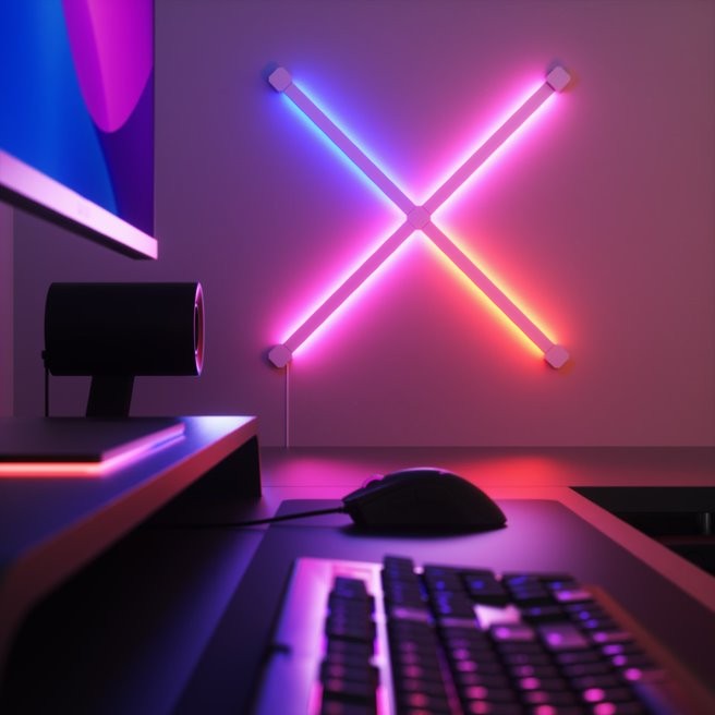 Nanoleaf - Lines Squared Starter Kit 4PK