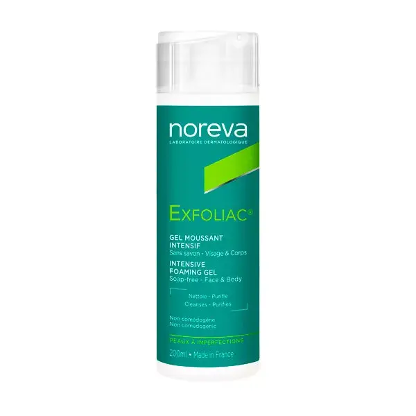 Noreva Exfoliac Moussant Flacon 200ml