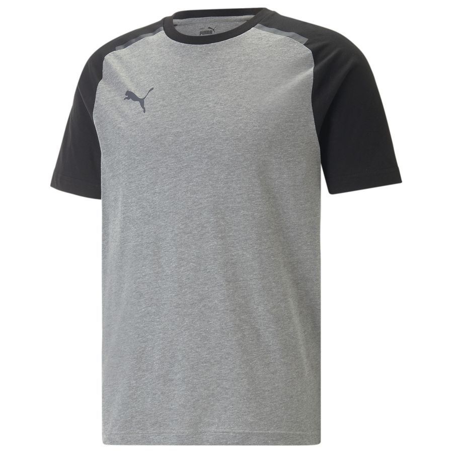 PUMA T-Shirt teamCUP Casuals - Gris/Noir