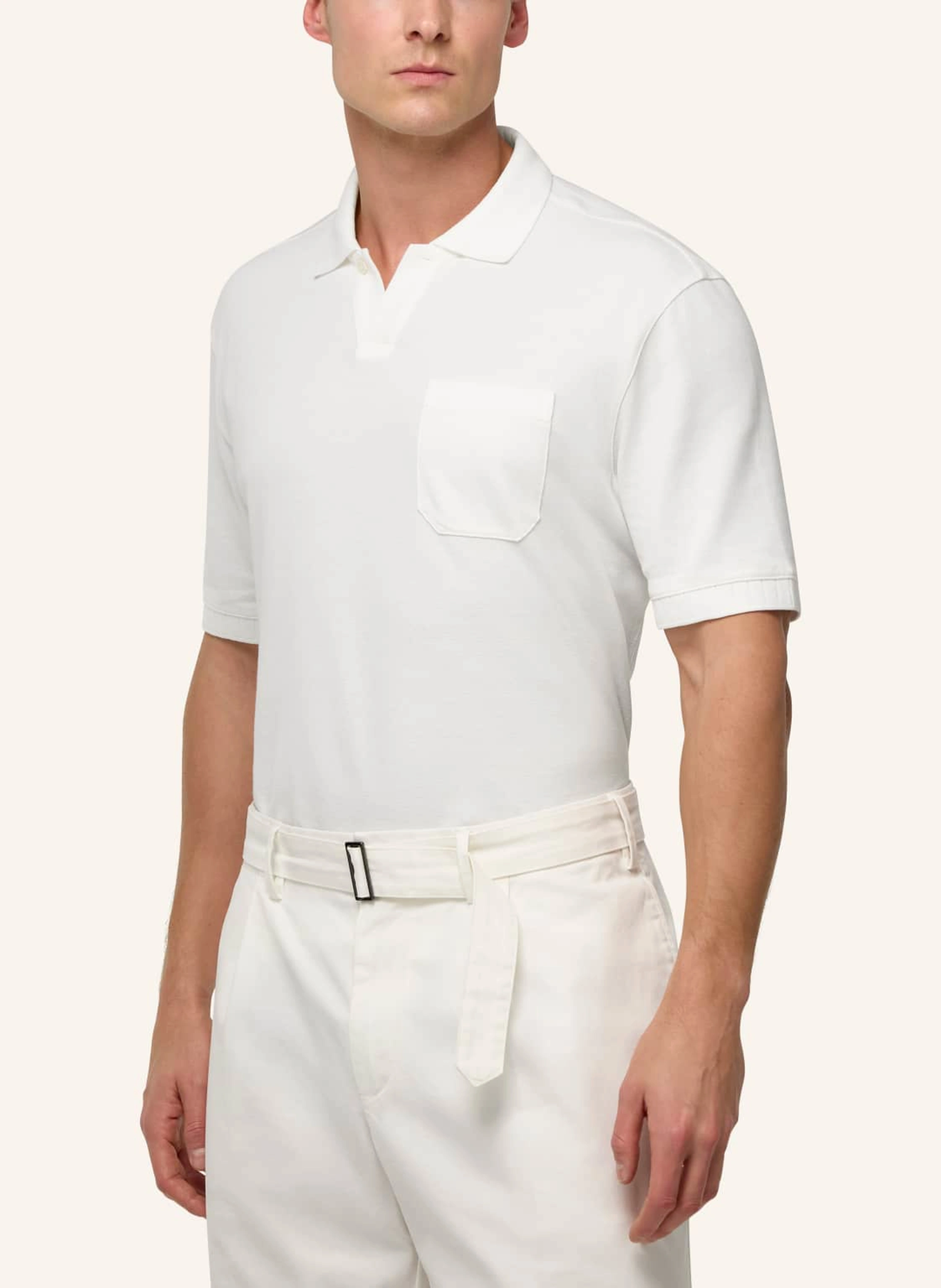 BOGGI MILANO Piqué-Poloshirt