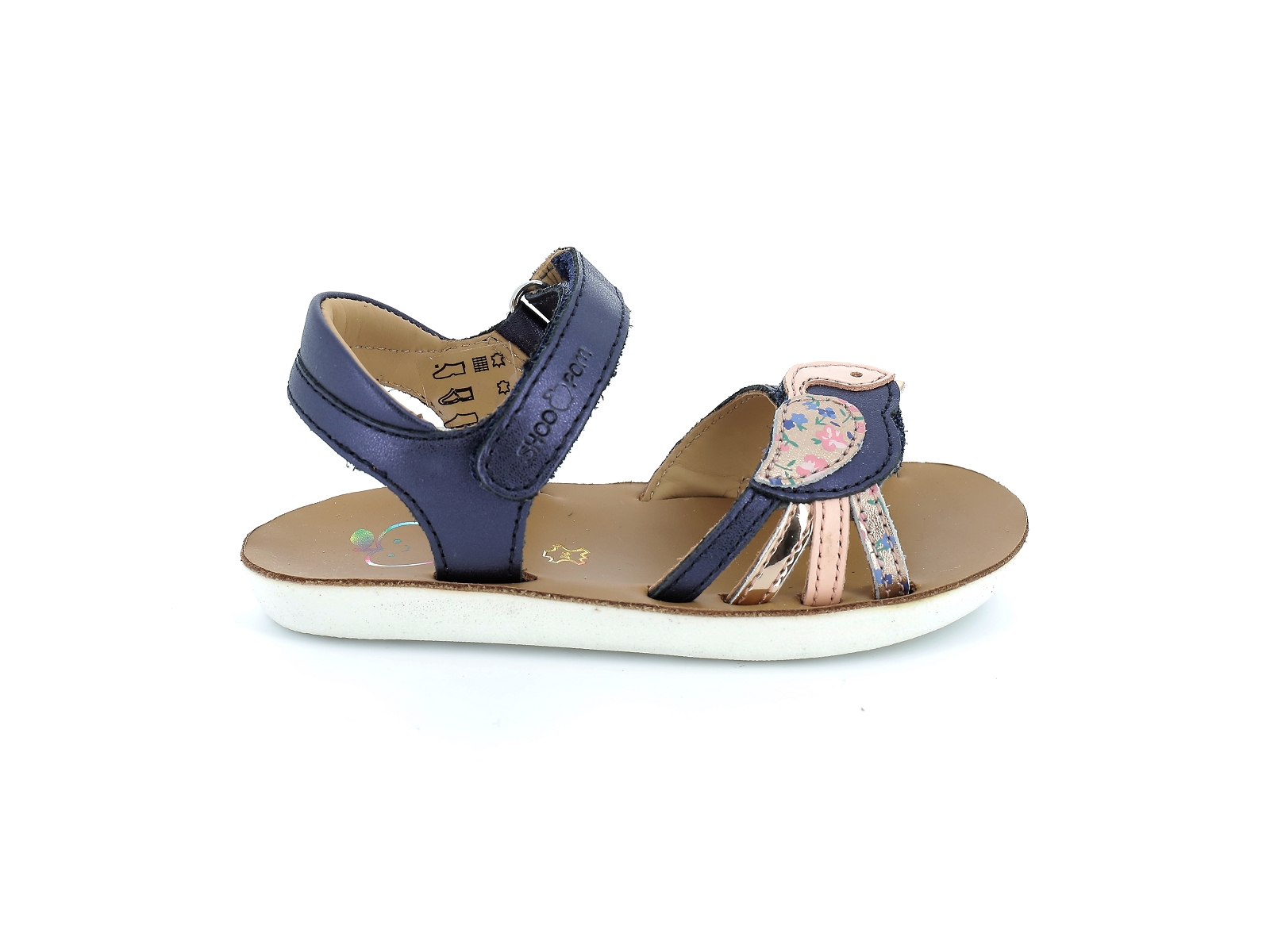 Shoopom-GOA PIOU K4MELF0402 Cuir Marine