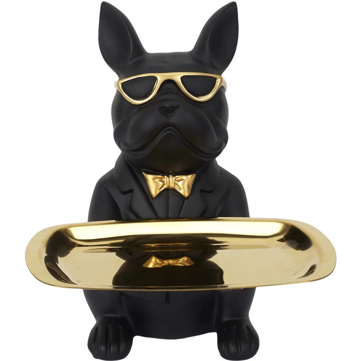 The Home Deco Factory Vide poche déco bouledogue cool