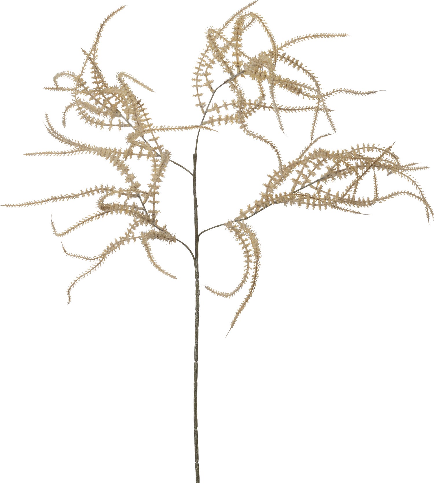 Intratuin kunstbloem Zilverkaars crème 105 cm