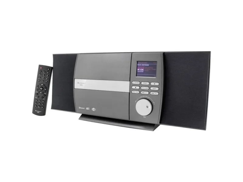 Soundmaster ICD1010AN, 10 W, FM, 3,5 mm, Grå, 230 V, 50 Hz