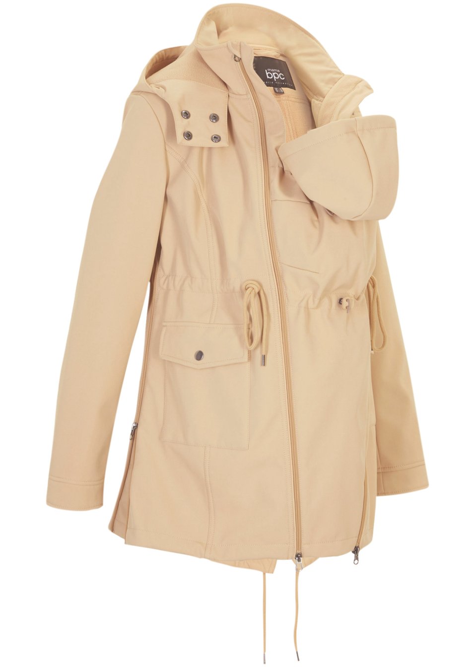 Parka de grossesse/portage softshell