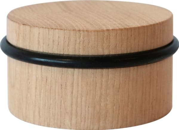 HOME It® rund dørstopper Ø76×45 mm egetræ natur