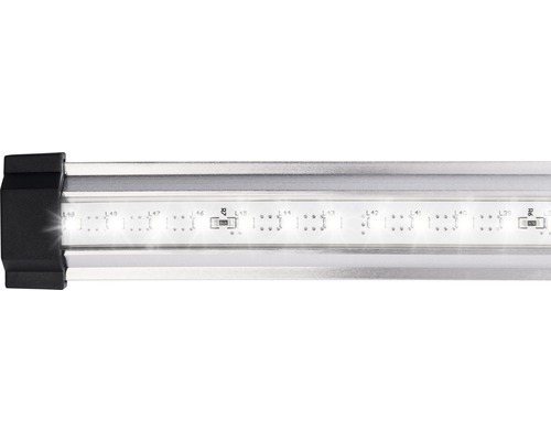 EHEIM aquastar 54 aquariumset met LED-verlichting, binnenfilter, verwarming, thermometer (zonder kast), wit, ca. 54 L, 60 x 30 x 30 cm