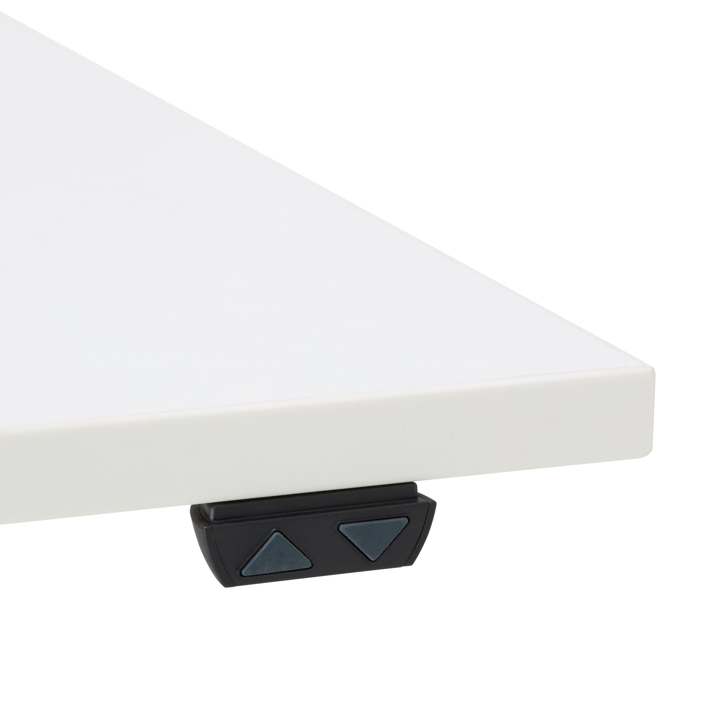 FLEXCUBE EASY Schreibtisch höhenverstellbar - Weiss / B: 120.0 cm x T: 70.0 cm x H: 68.0 cm