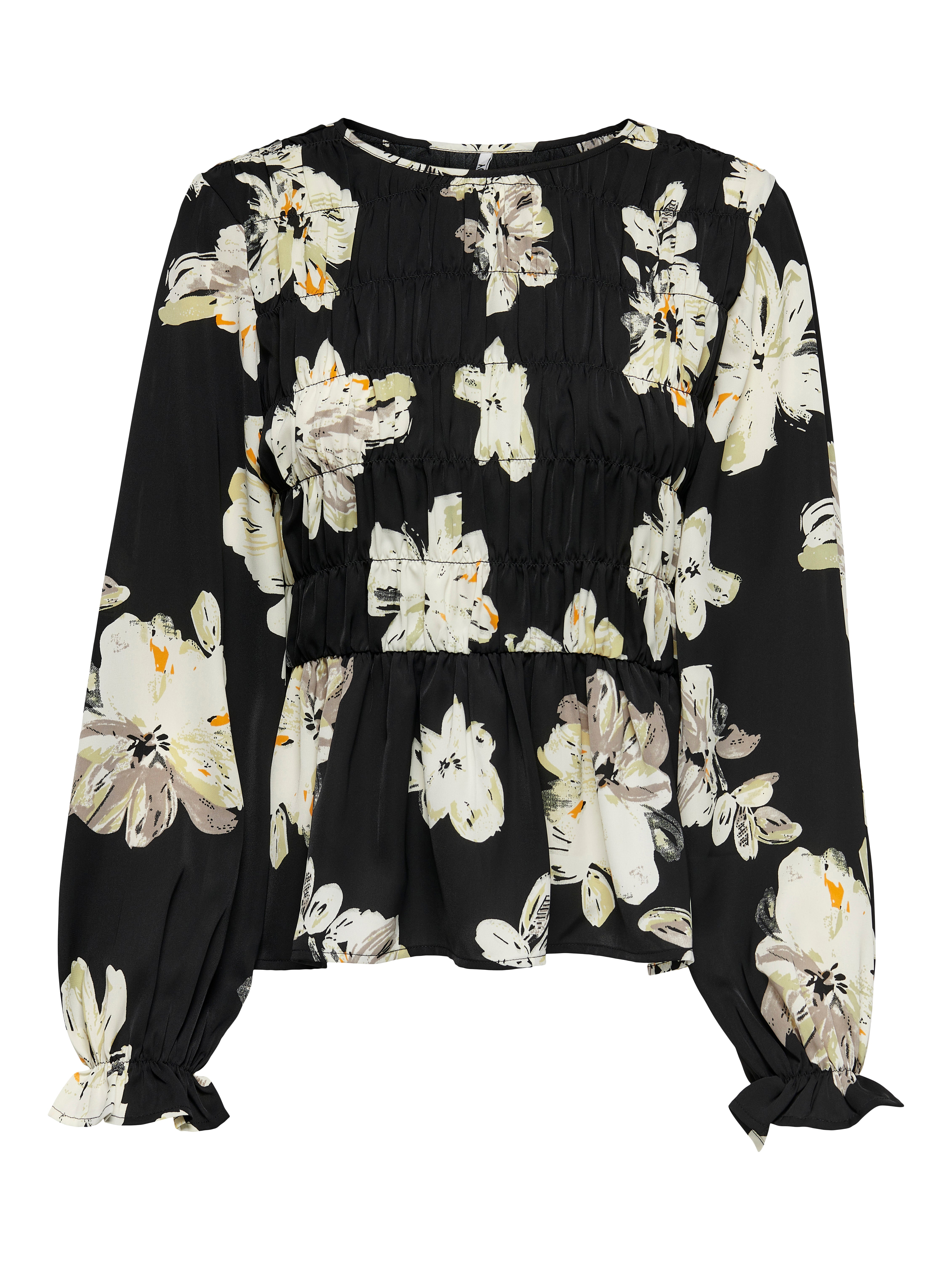 JDYKARLA Gesmoktes Top Black