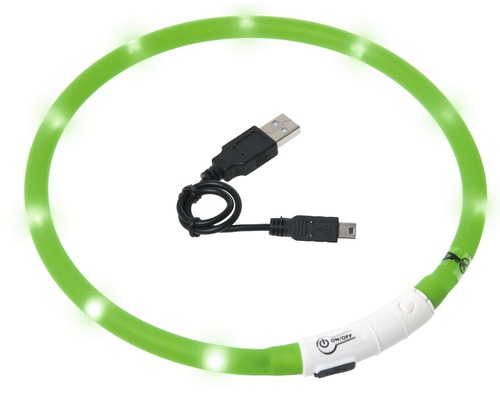 Visio Light LED-halsband, groen