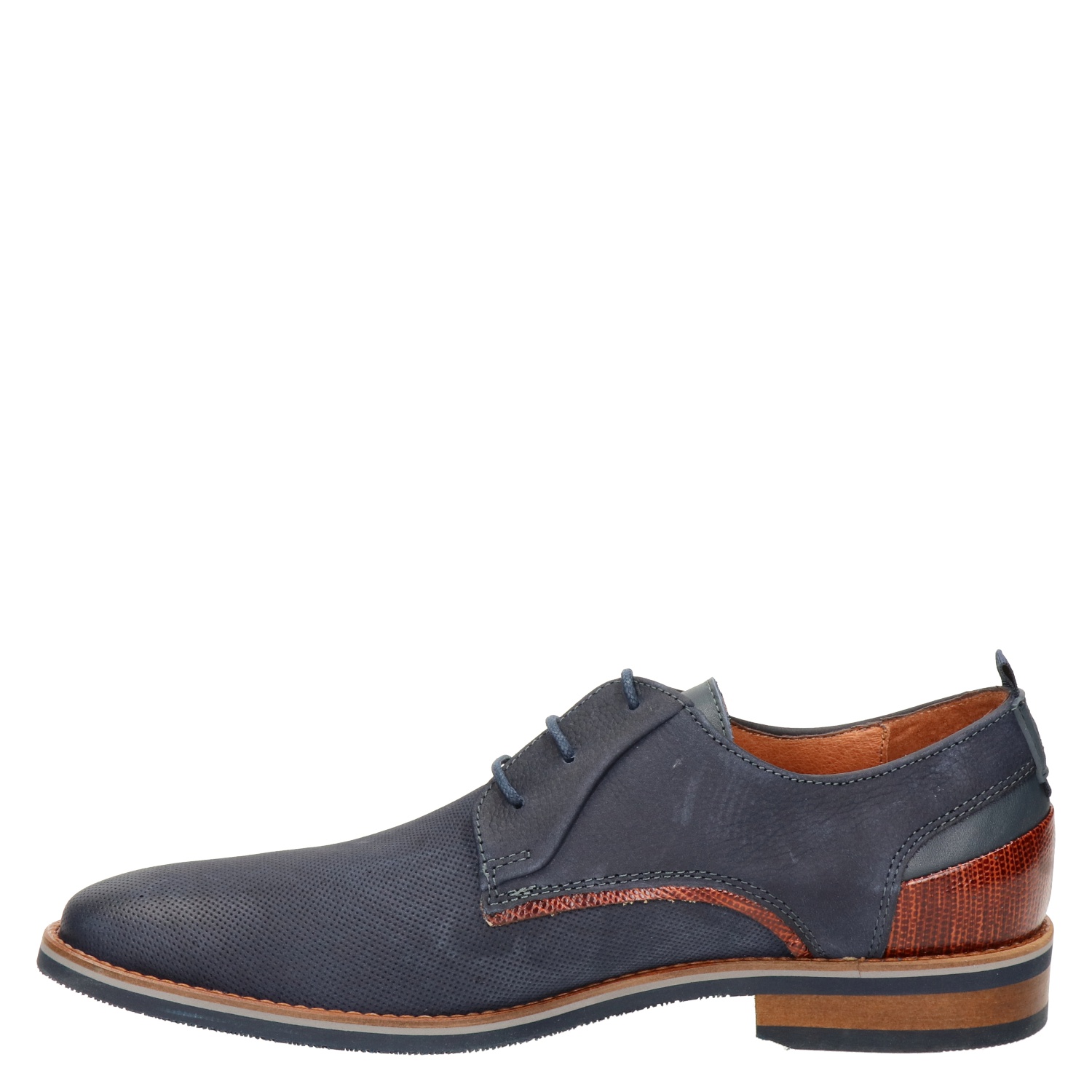 Van Lier Amalfi heren veterschoen Van Lier Blauw