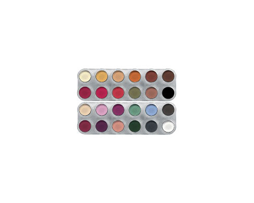 Grimas - Rouge/Lidschatten Palette 24 Farben