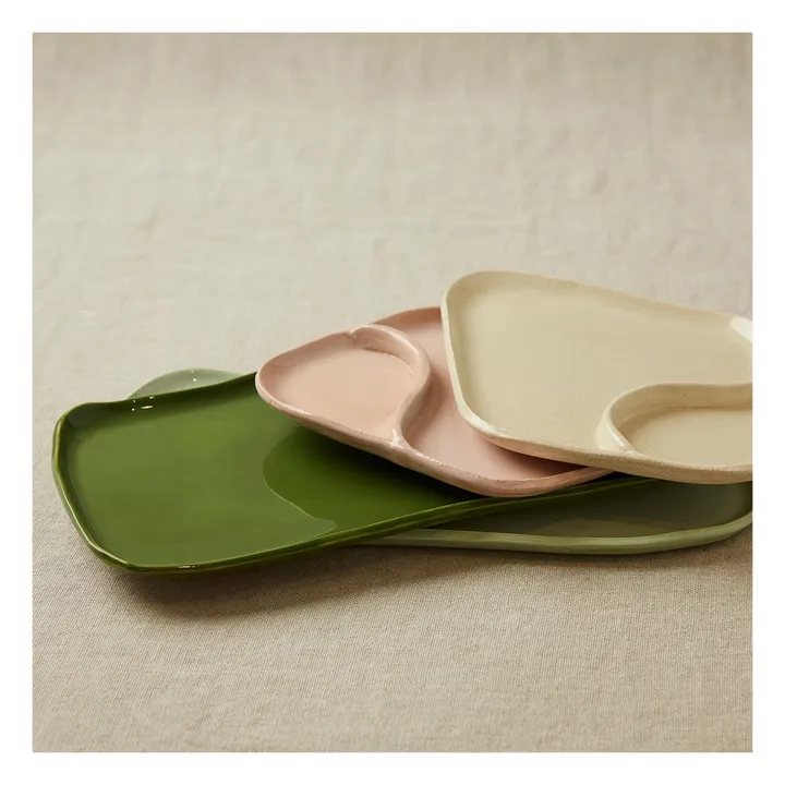 Casa Cecu Plat de présentation compartimenté | Dusty pink