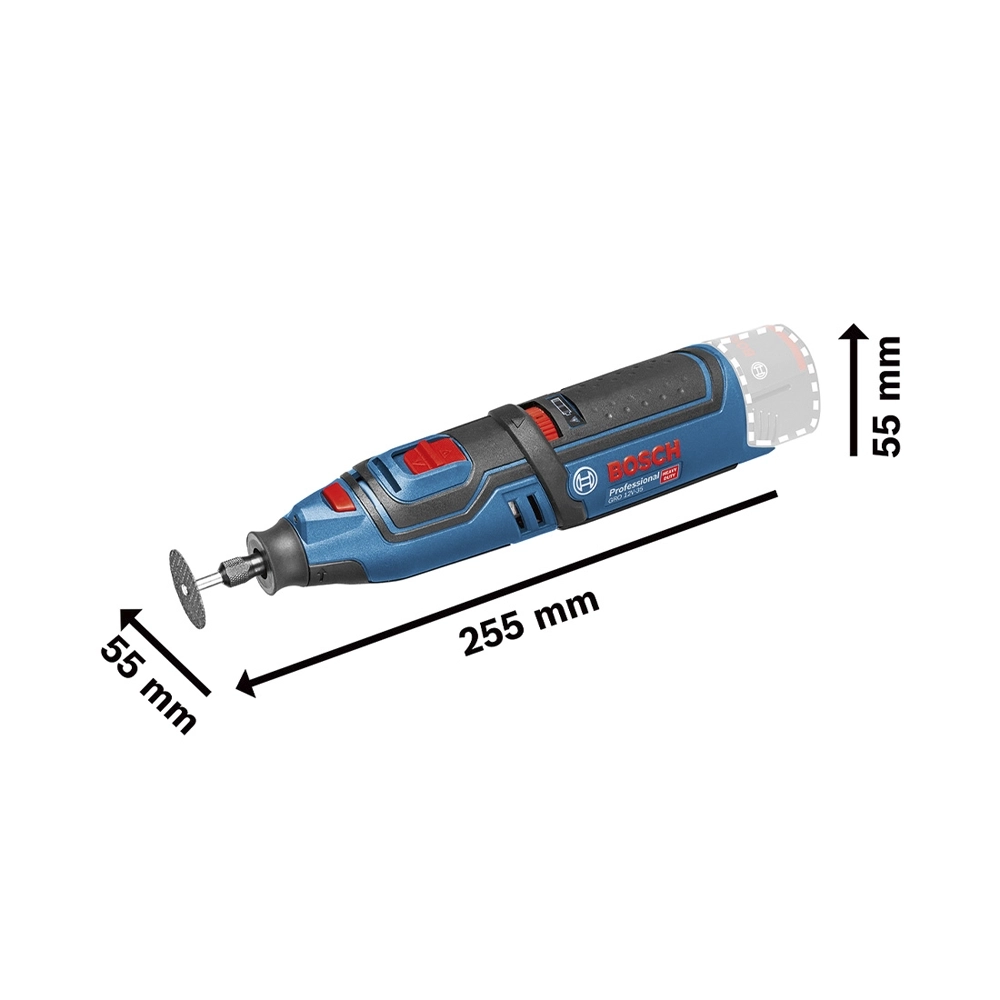 Bosch GRO 12V-35 Akku-Rotationswerkzeug 0.601.9C5.000