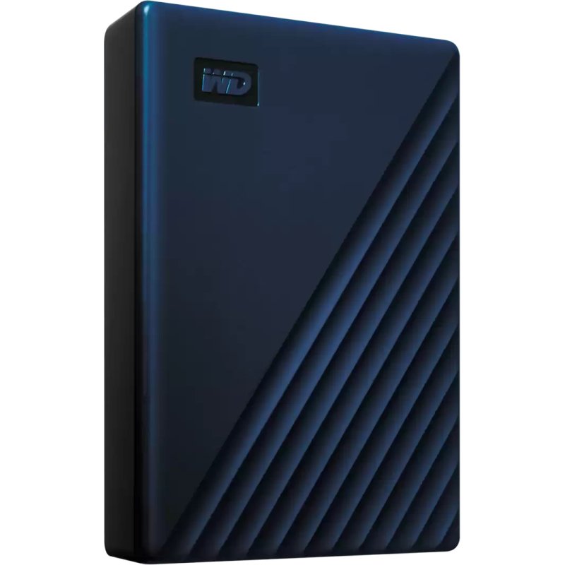 Disque dur externe Wd My Passport for Mac 6TB blue - Portable Hard Drive - Time Machine ready with password protection